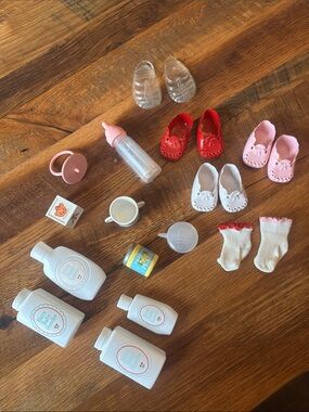 Pleasant Company vintage Bitty Baby lot of accessories 1990’s